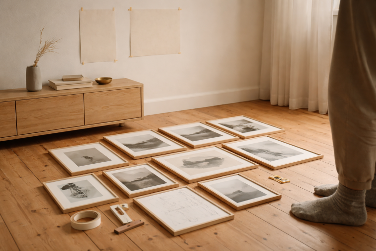 Din billedvæg sejler, fordi du springer gulvet over