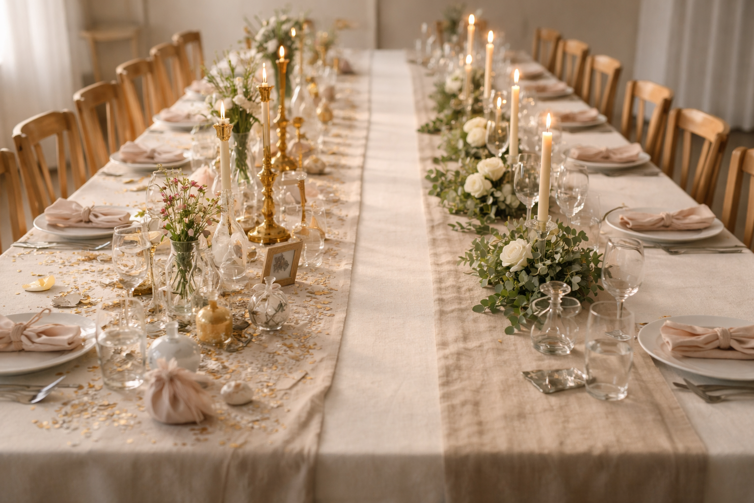 Drømmer du også om et bryllupsbord der ser dyrt ud, men ikke ruinerer dig?