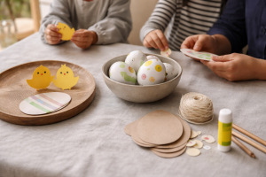 Glitter-kaos vs. hyggelig påske: 10 børneprojekter med styr på rodet