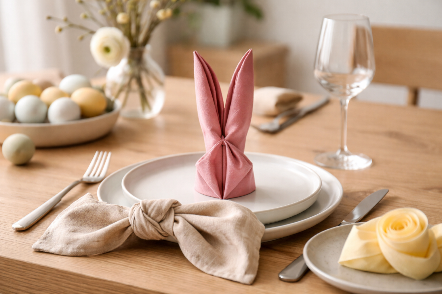 Gør dine påskeservietter magiske: Fold 6 nemme favoritter