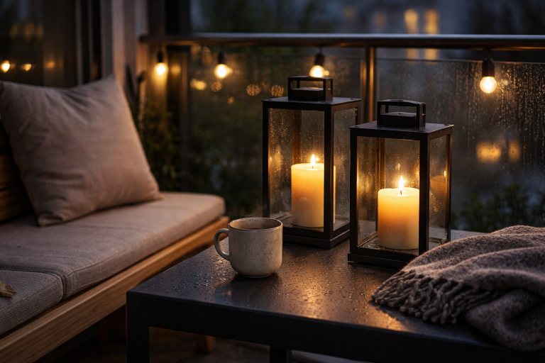 Har du også kæmpet med lanterner der blæser omkuld på altanen?