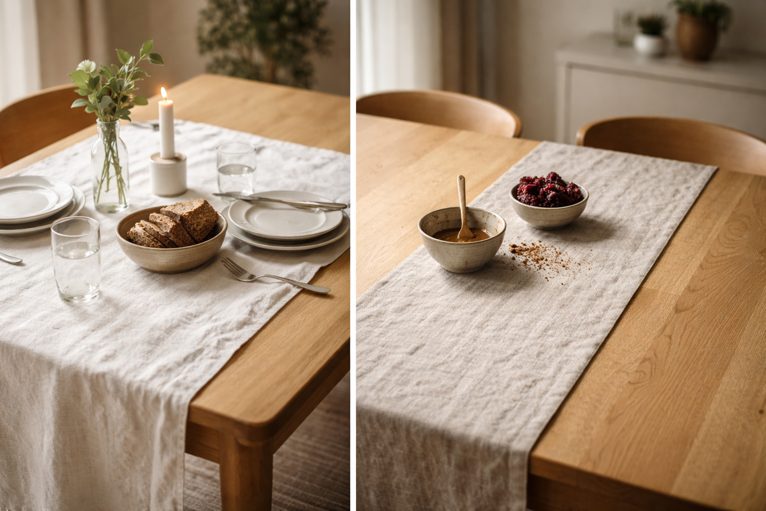 Stirrer du også på bordet og tænker: dug eller løber i dag?